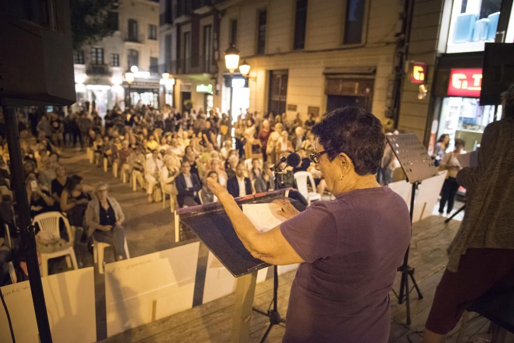 Clam contra l'empresonament i exili de polítiques, a Manresa