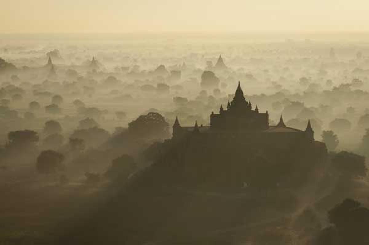 Valle de los Mil Templo o Viejo Bagan.