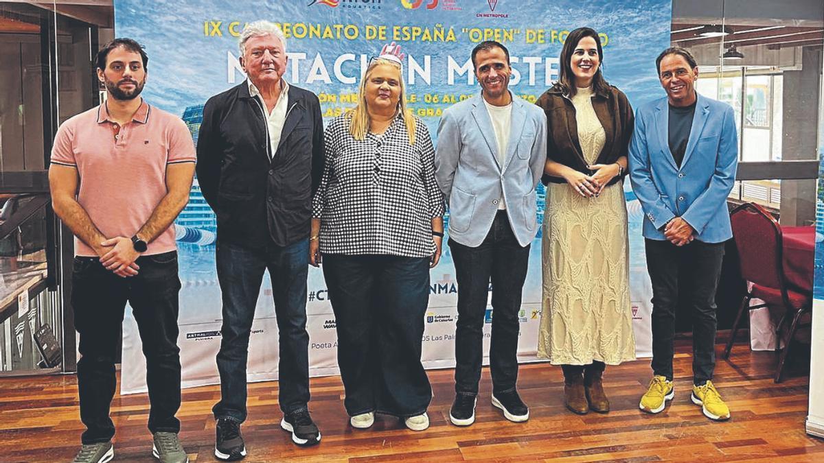 Presentación del IX Campeonato de España Open de Fondo Natación Masters