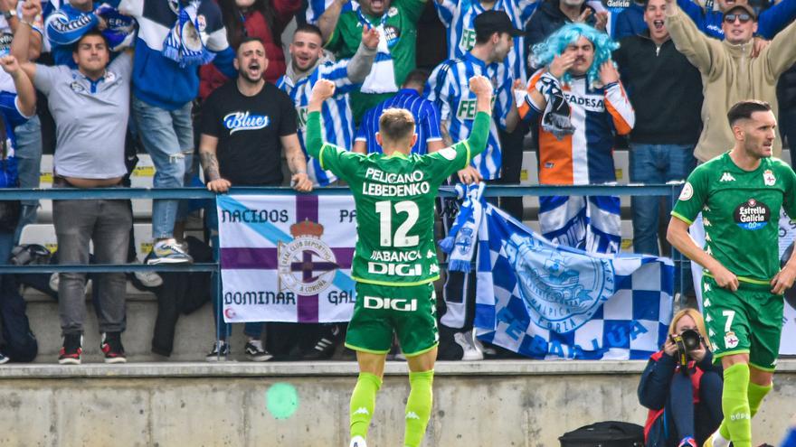 Lebedenko: “Vi que estaba solo, quería pegar a ver qué salía y salió gol”