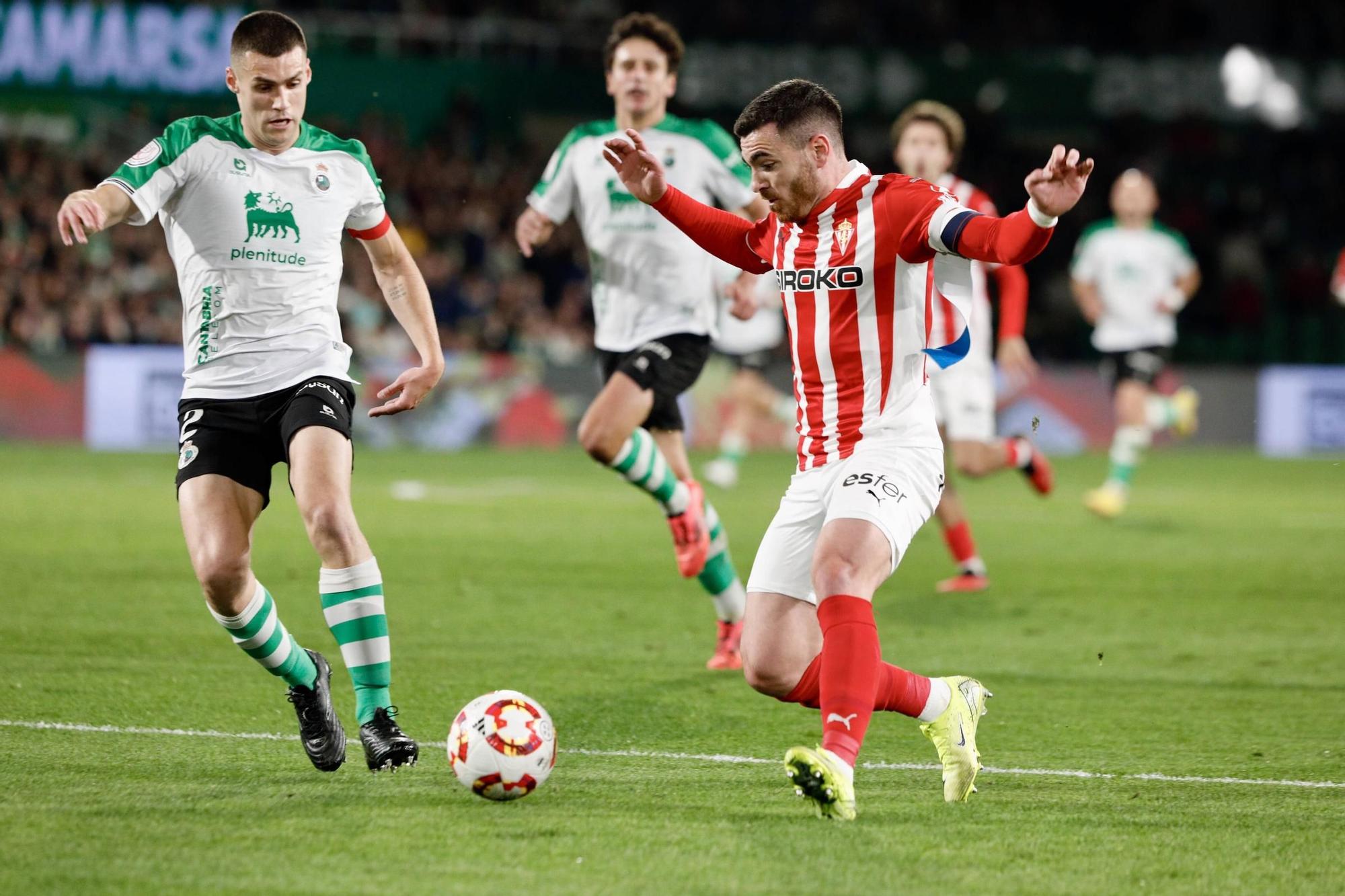 Así fue (en imágenes) el partido de Copa Racing-Sporting, y el viaje de la Mareona