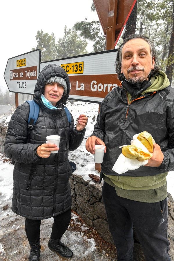 Visita a la cumbre nevada