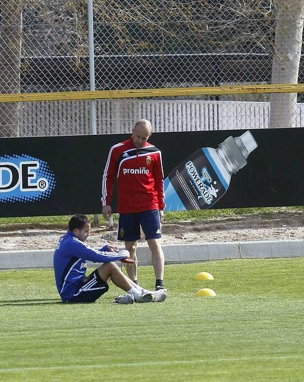 Entrenamiento del Real Zaragoza