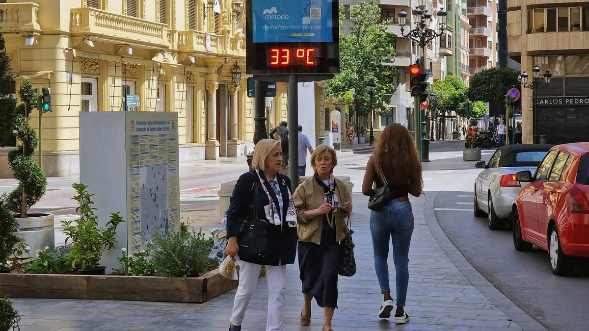 Las temperaturas en Castelló, muy altas para ser primavera