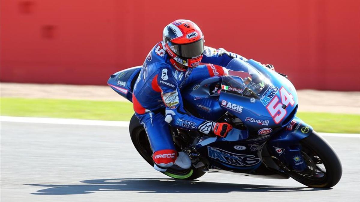 Pasini fue el más rápido en Moto2