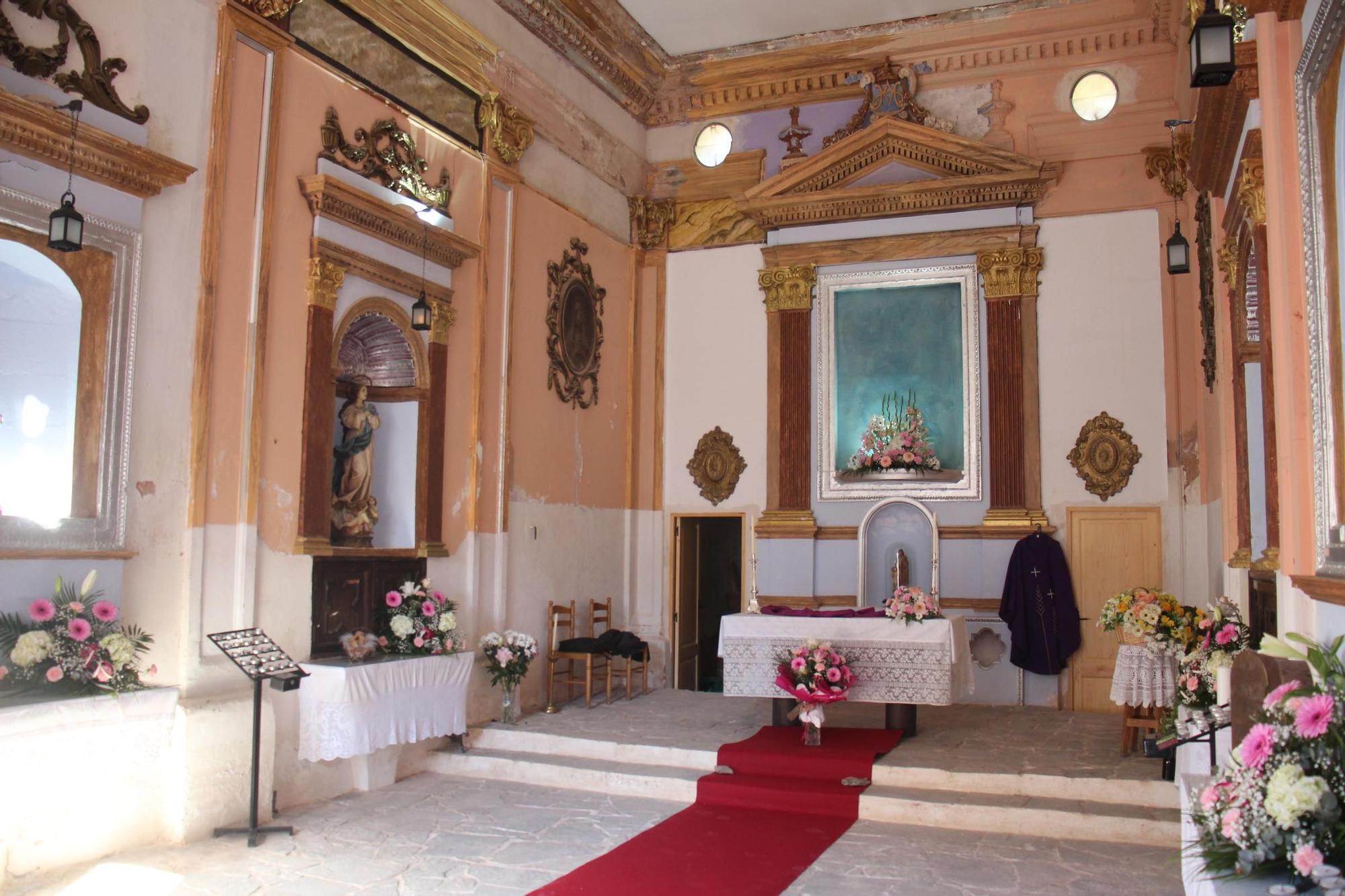 Las mejores imágenes de la inauguración de la capilla de Benitandús