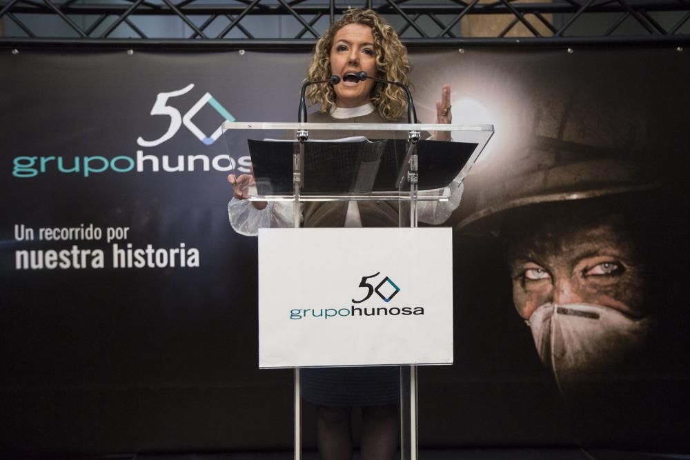 Presentación de los actos del 50 aniversario de Hunosa