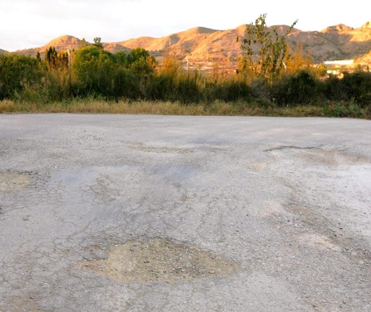 Otro de los carriles de Cobatillas.