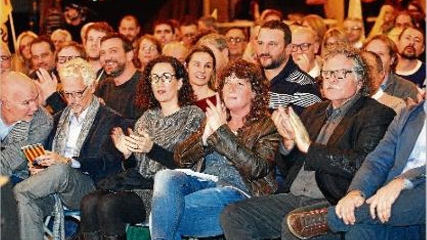 L&#039;acte final d&#039;Esquerra a Girona es va celebrar al Palau Firal.