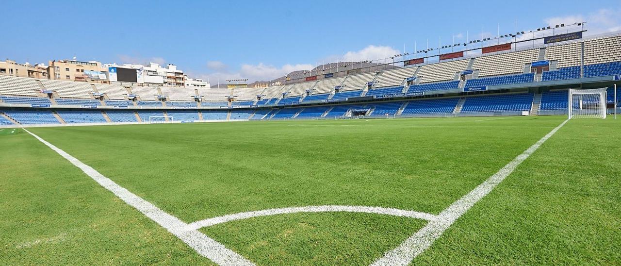 Panorámica de un Heliodoro Rodríguez López que tendrá un aforo del 50 por ciento en los dos próximos partidos, empezando por el de este domingo.