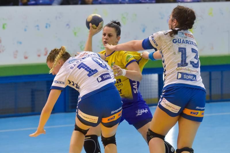 25-01-2020 TELDE. Balonmano femenino: Rocasa # Granollers  | 25/01/2020 | Fotógrafo: Andrés Cruz