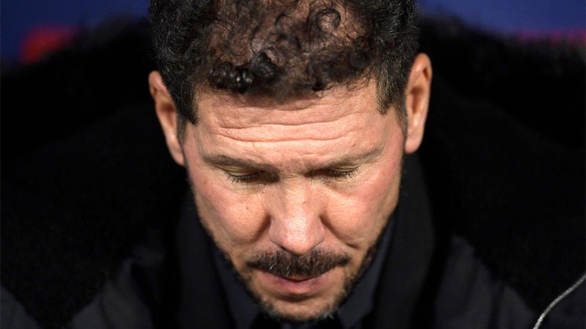 Diego Pablo Simeone, entrenador del Atlético de Madrid