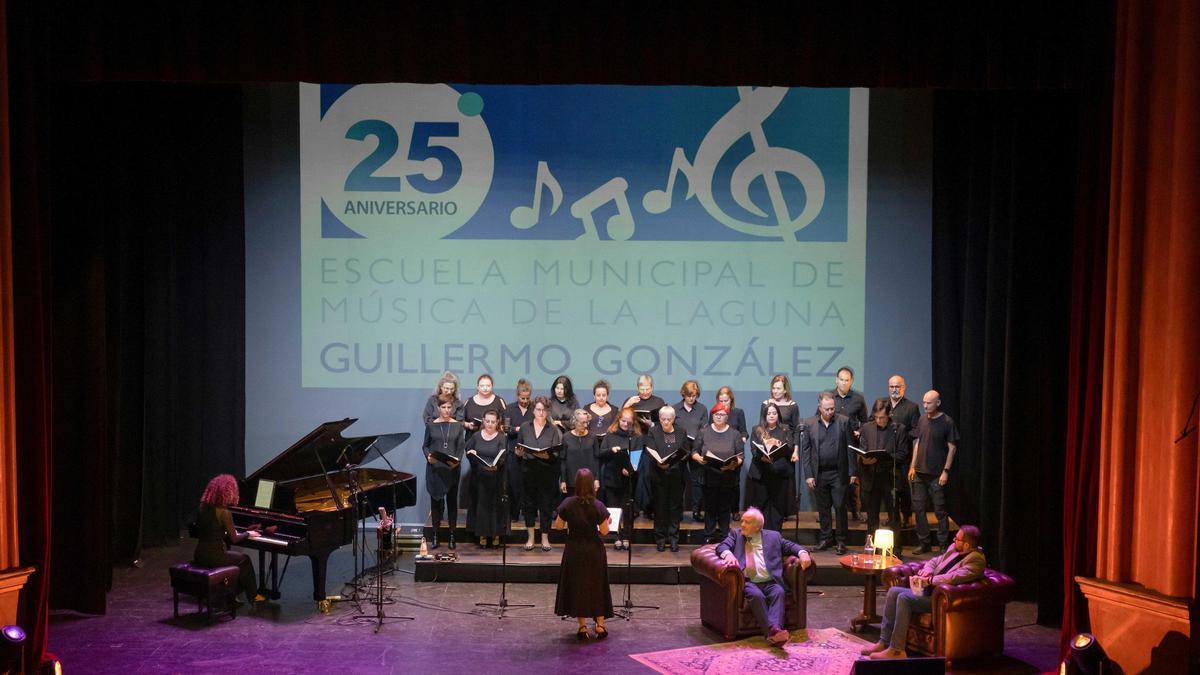 Coro de la Escuela de Música de La Laguna.