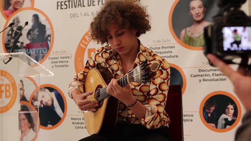 Presentación del festival de flamenco y fado de Badajoz