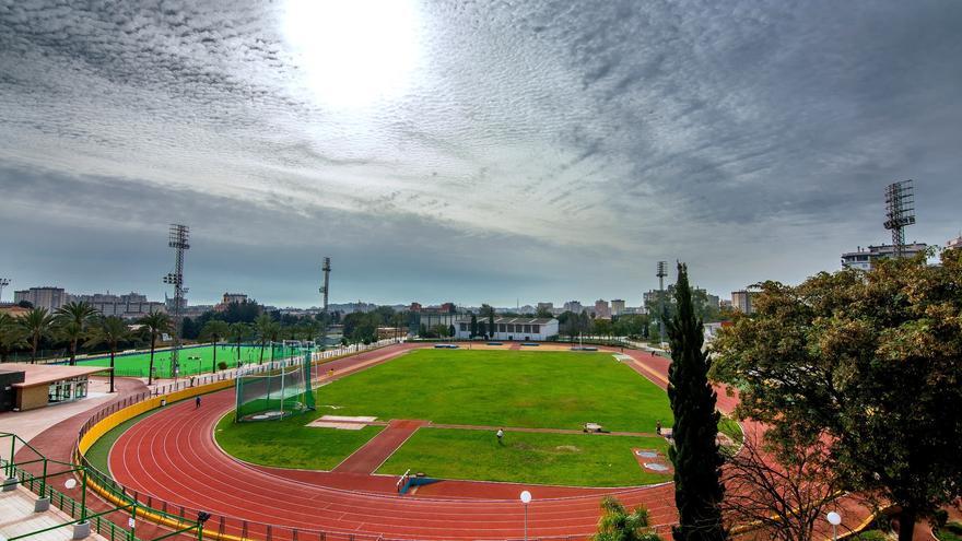 Ciudad Deportiva de Carranque de Málaga capital, ahora denominada Ciudad Deportiva Javier Imbroda tras el fallecimiento del consejero de Educación y Deporte de la Junta de Andalucía y exseleccionador nacional de baloncesto.