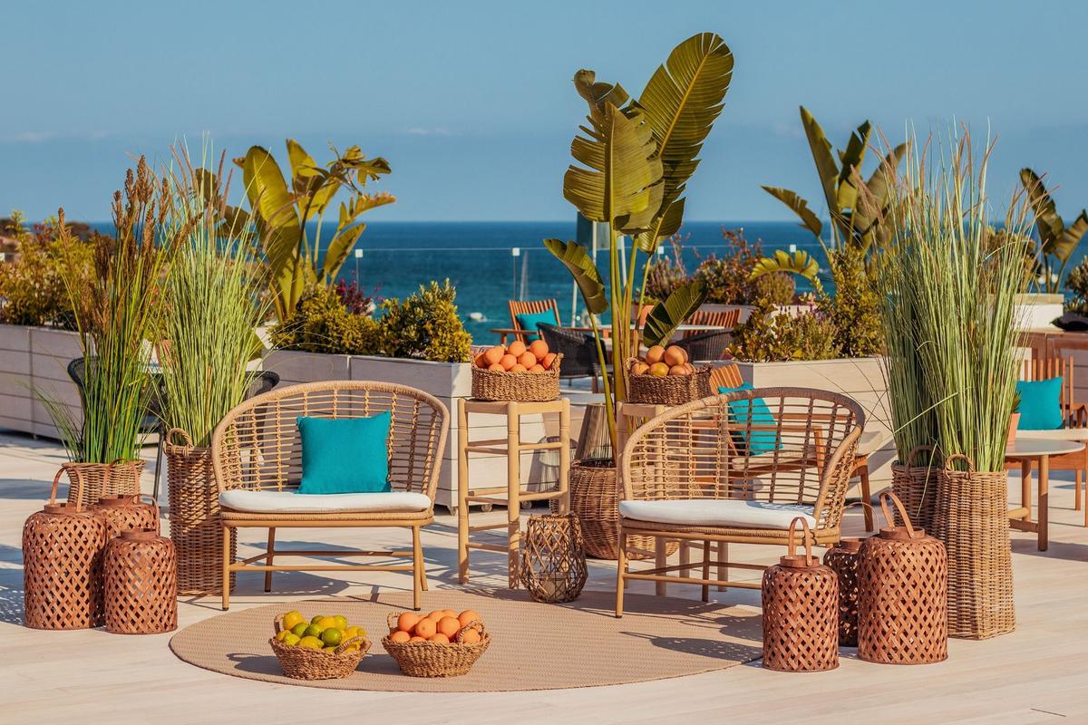 Rooftop en NOBU Ibiza Bay.