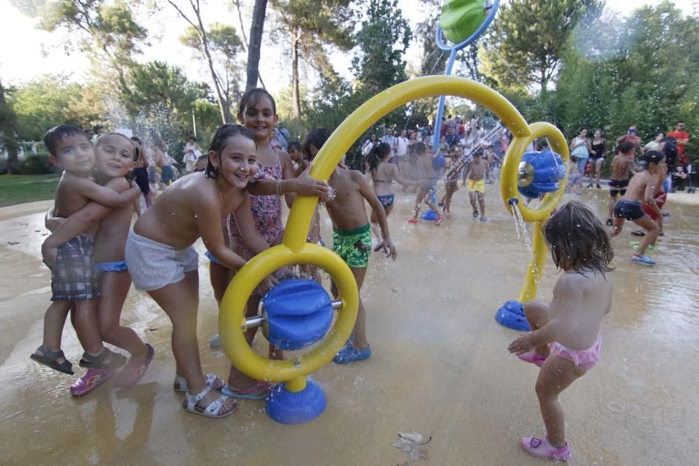 Tarde de bañador en la Ciudad de los Niños