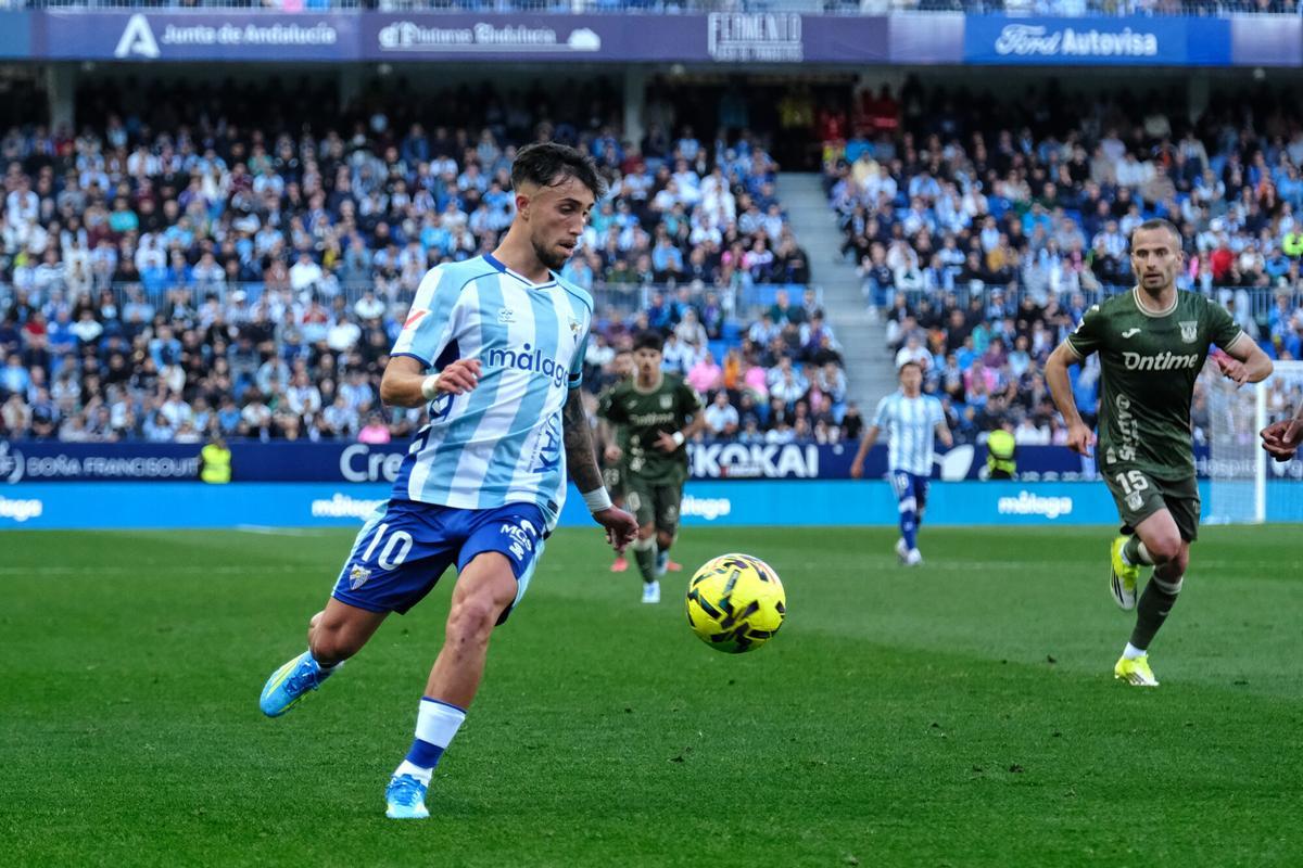 Málaga CF - CD Leganés, en imágenes