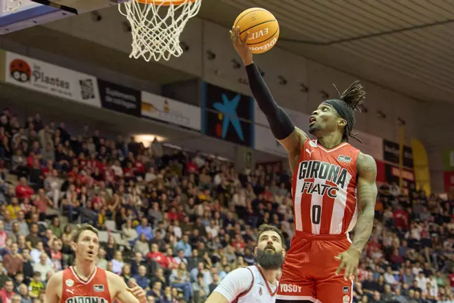 Les imatges del Bàsquet Girona - Saragossa