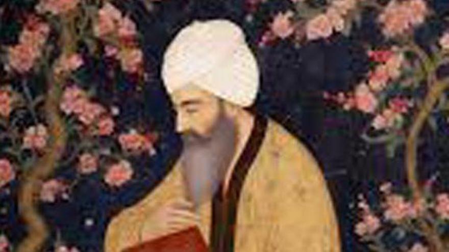 Miniatura de Farid Ud-Din Attar. | PLAGUETA DE NOTES (MXXXVIII)