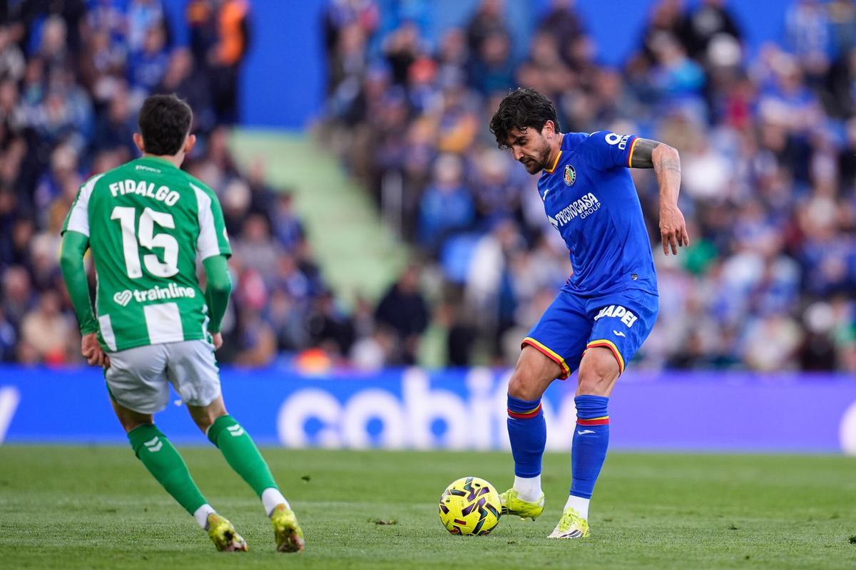 Una imagen del Getafe - Betis.