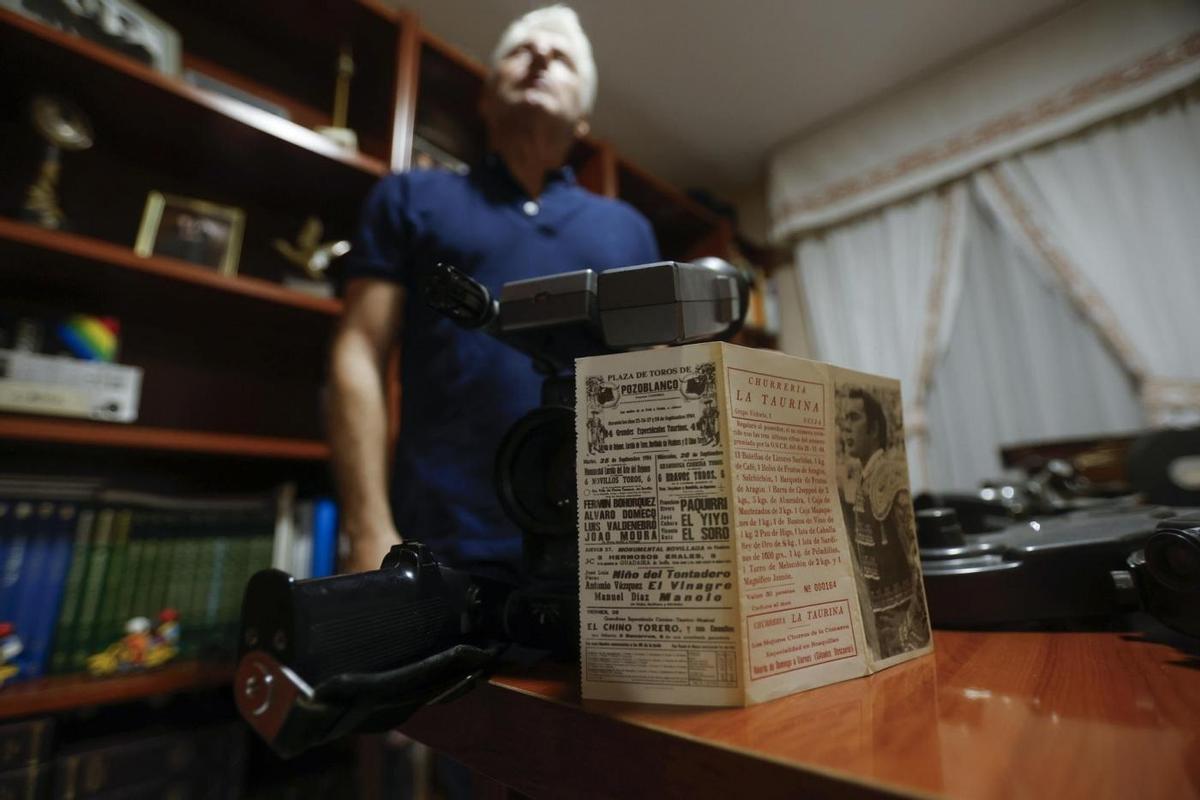 Antonio Salmoral Cañero, hijo del cámara que filmó la tragedia de Paquirri en Pozoblanco.