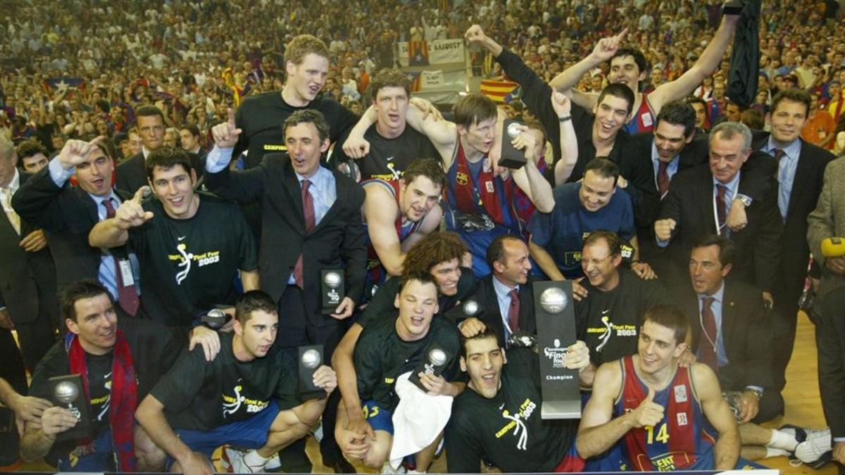 Pesic llevó al Barça en 2003 a la primera Euroliga de su historia