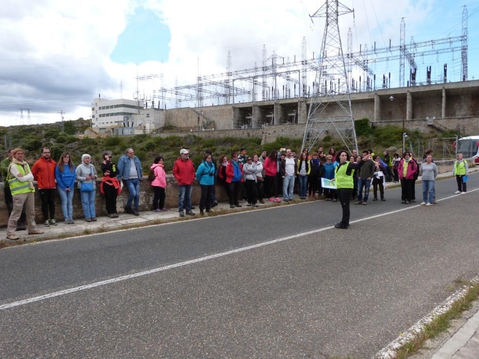 Visita de geólogos por Arribes