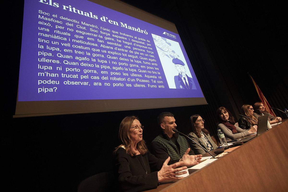 Girona auditori Irla Lingüistes de la UdG creen un llibre d'enigmes perquè els alumnes treballin la llengua, la lògica i la comprensió lectora