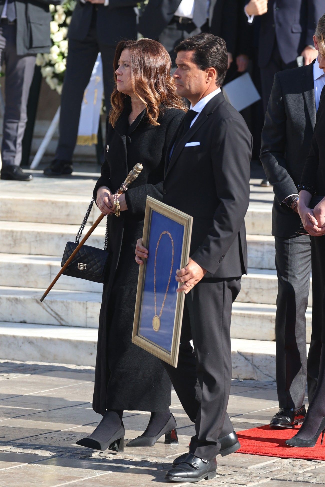 Así es la familia canaria del rey Constantino de Grecia que acaparó toda la atención durante su funeral