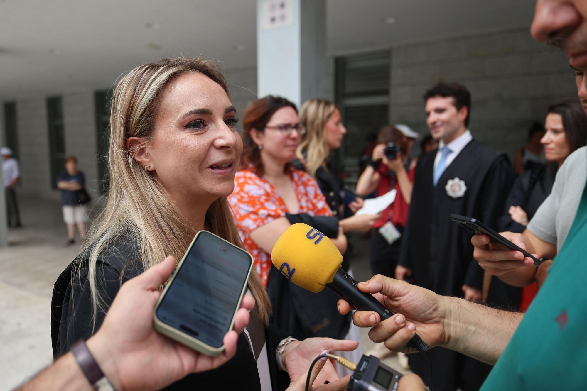 Todas las imágenes de la protesta de jueces en Ibiza