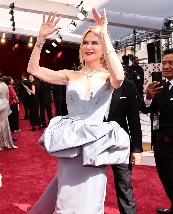 El labial rojo de Nicole Kidman en los Oscar 2022