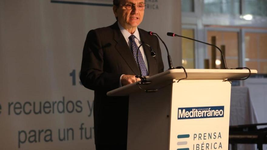 Javier Moll, presidente de Prensa Ibérica, en su intervención.