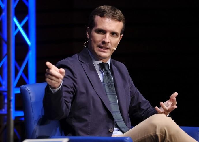 Pablo Casado en foro de "Canarias en Hora"