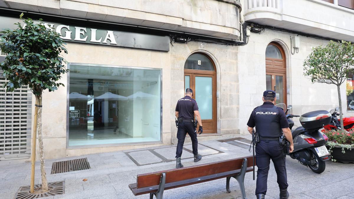 Operación antidroga en Vigo