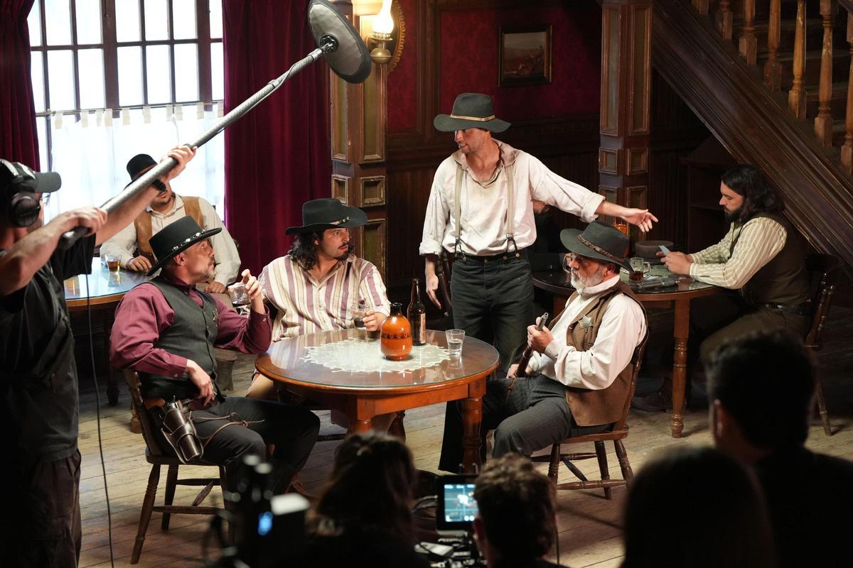 Rodaje del cortometraje 'Phil Weasley'.