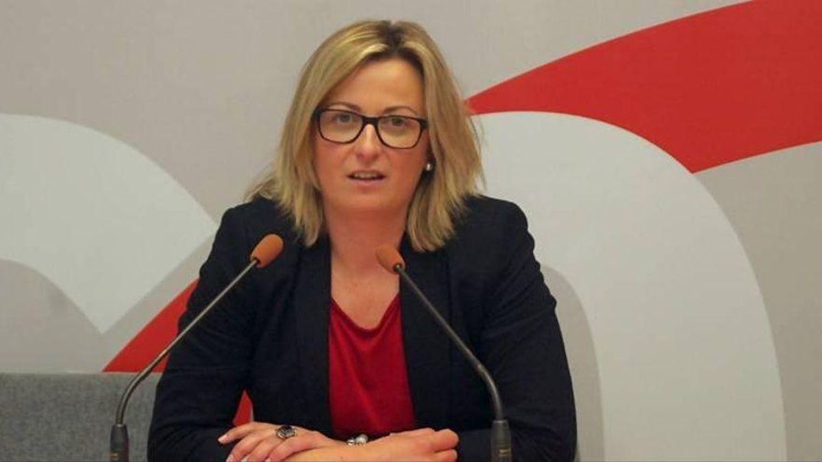La secretaria del PSOE de Plasencia, Blanca Martín.