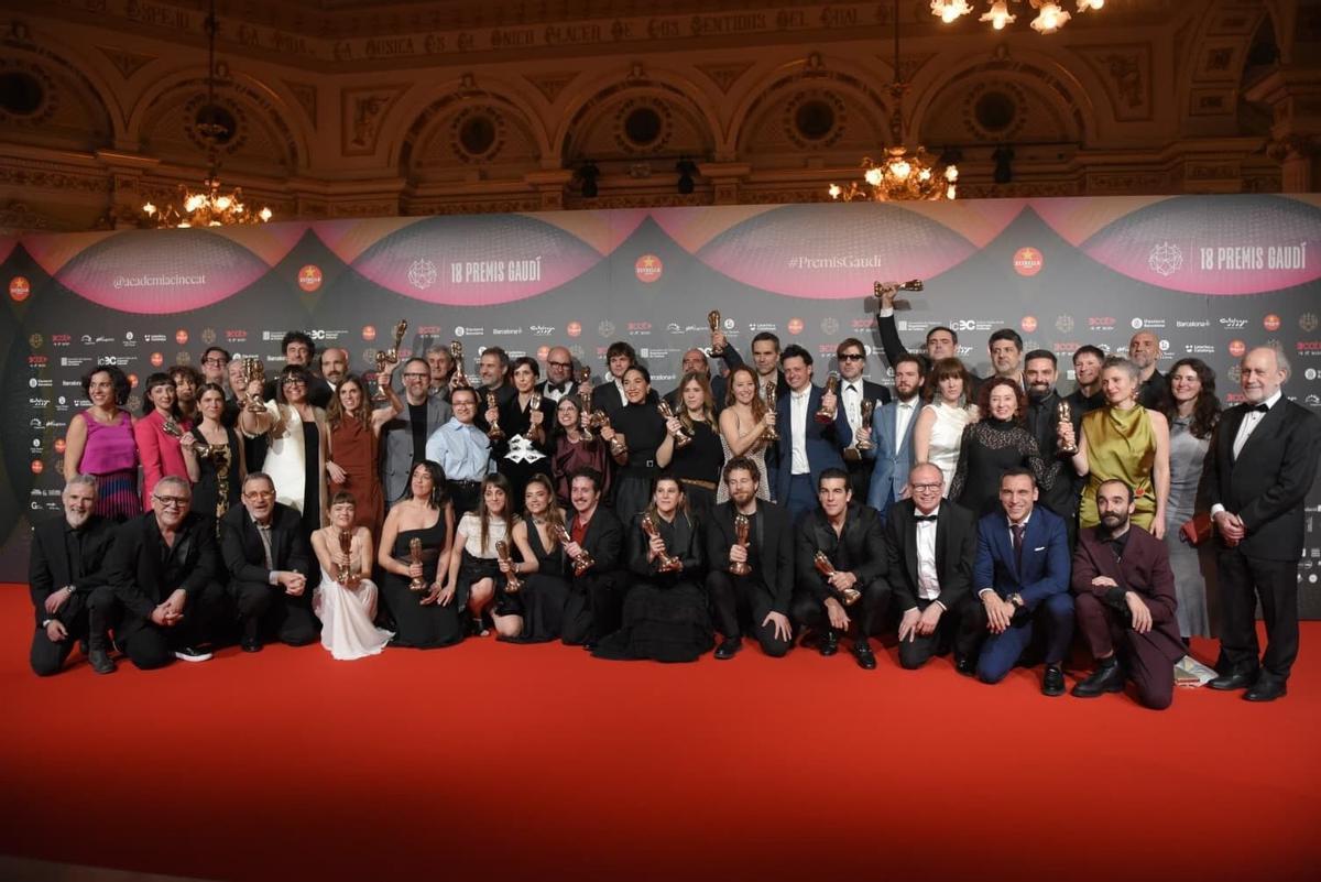 Les millors imatges dels XVIII Premis Gaudí Les millors imatges dels XVIII Premis Gaudí