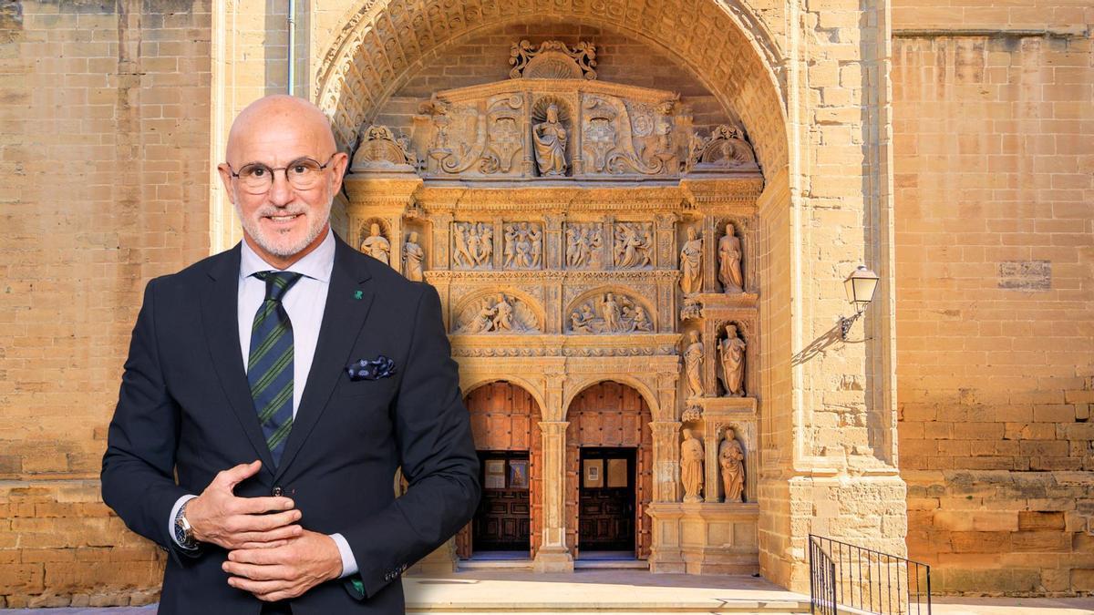 Las raíces de Luis de la Fuente están en la capital del vino de Rioja, una ciudad entre viñedos y tradición