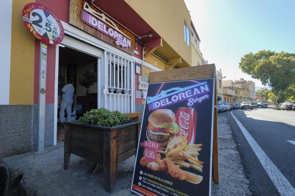 Jilorio: hamburguesería DeLorean, de Santa Brígida