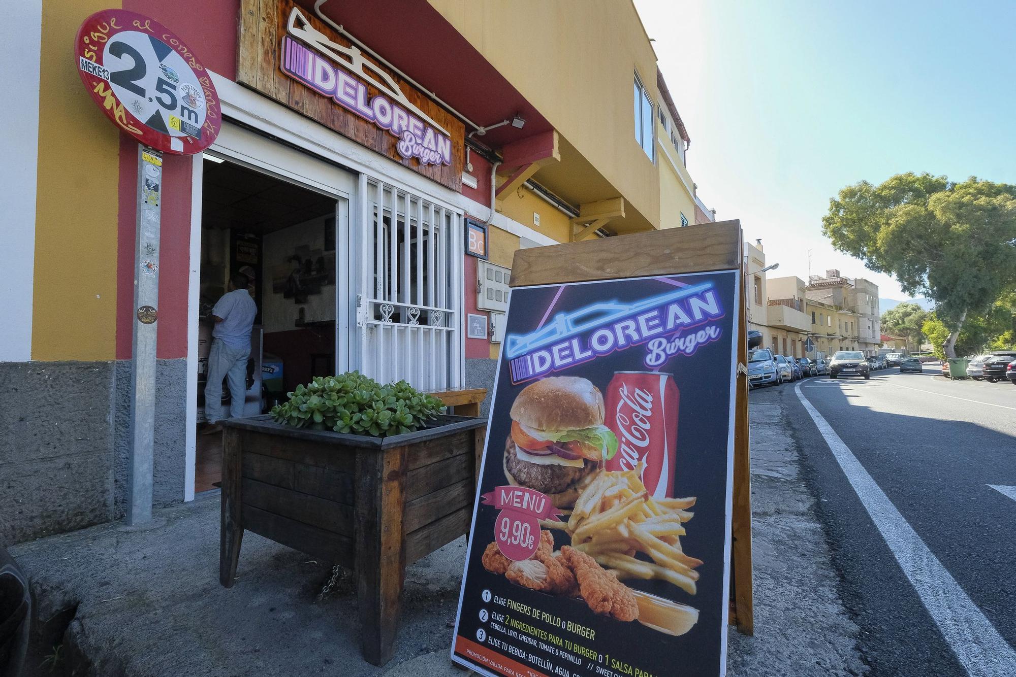 Jilorio: hamburguesería DeLorean, de Santa Brígida.