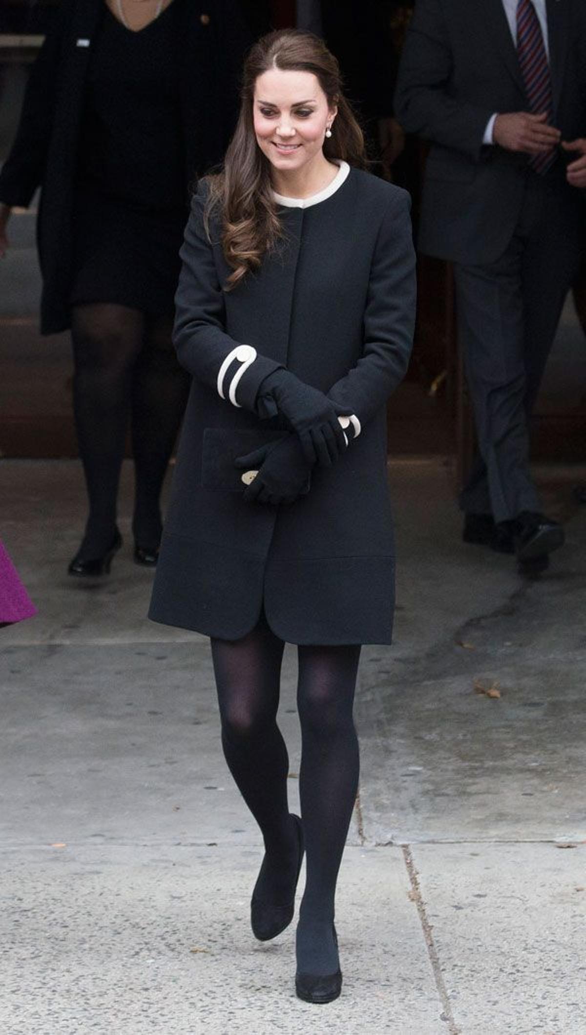 Kate Middleton con la mujer del alcalde de Nueva York