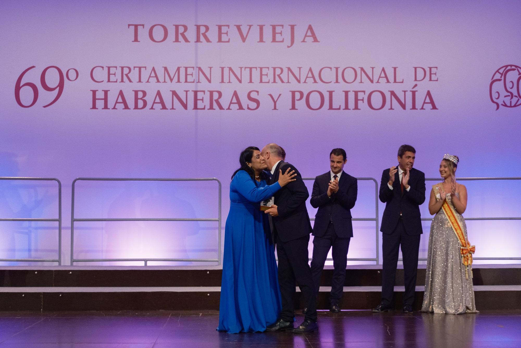 Velada de exhibición de las mejores masas corales y entrega de premios del Certamen Internacional de Habaneras y Polifonía de Torrevieja