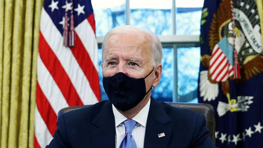 Una imagen de Joe Biden, presidente de EEUU.