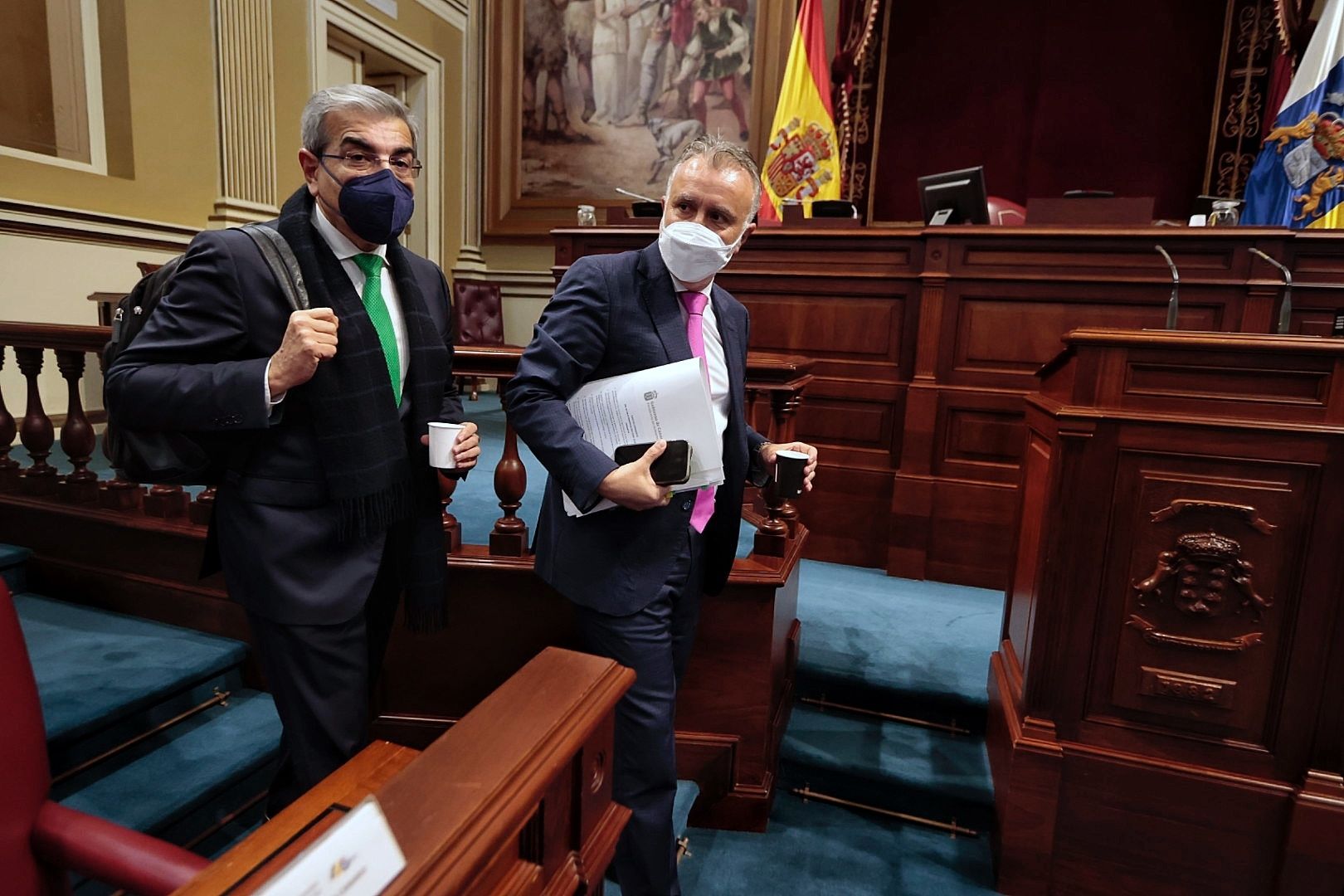 Pleno del Parlamento de Canarias (08/02/2022)