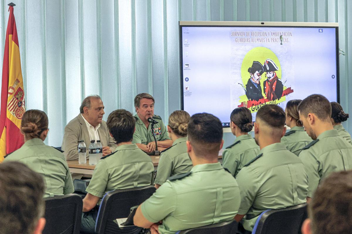 Presentación de los nuevos guardias civiles de Baleares.