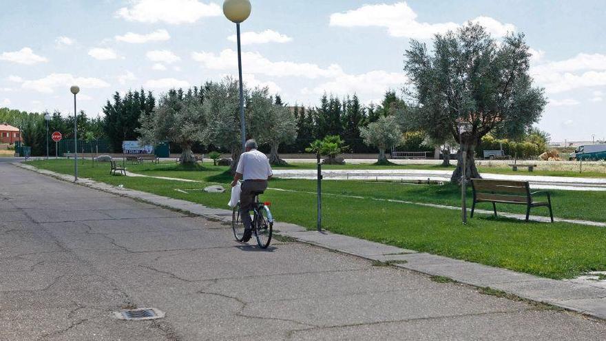 Parque situado en las inmediaciones de residencia de Villaralbo