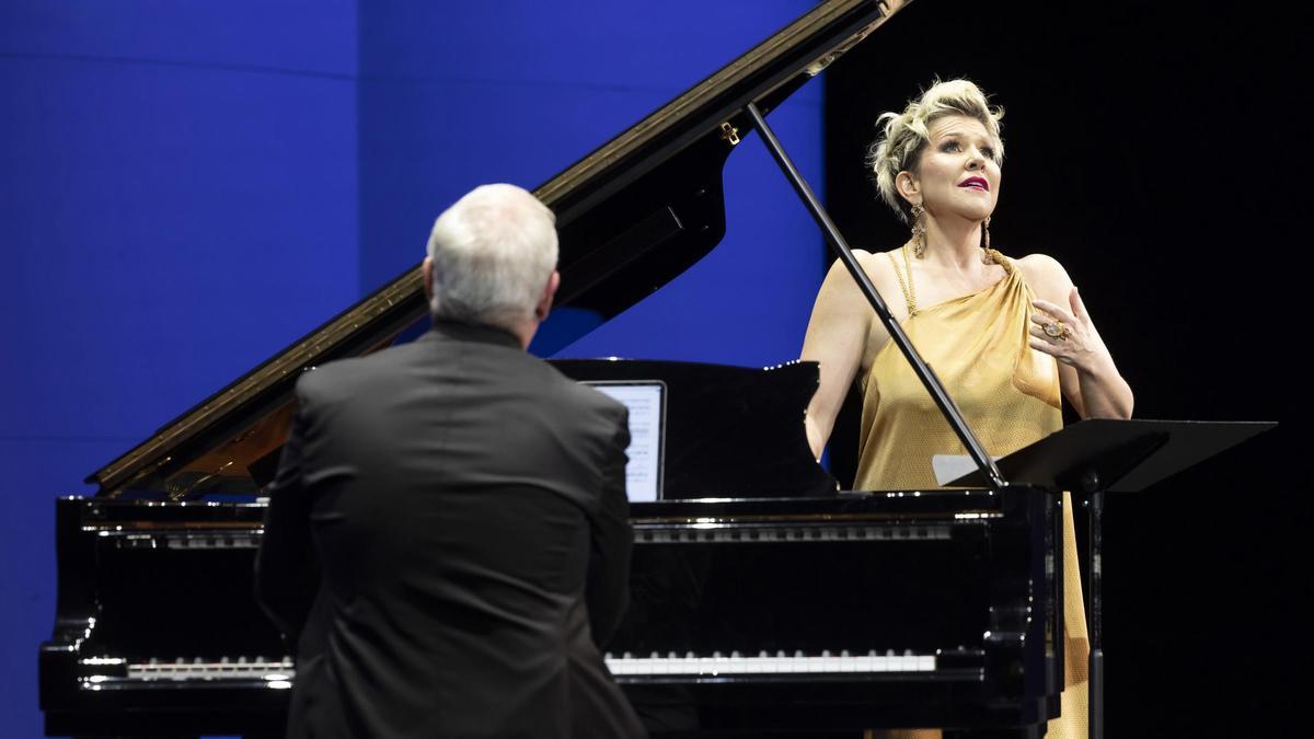 Joyce DiDonato con Craig Terry al piano en Les Arts.