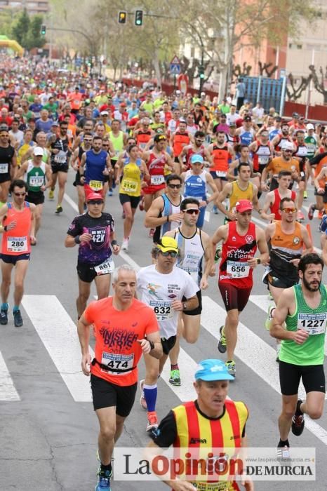 Media Maratón de Murcia: salida