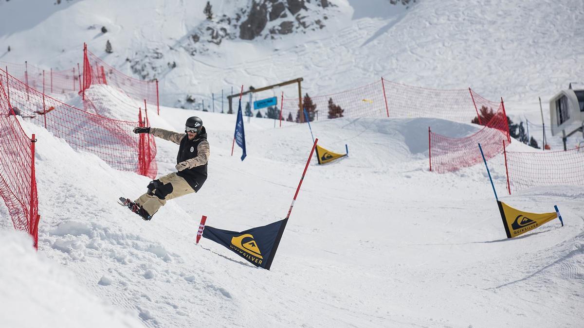 Baqueira acogerá Landing Snowboard Banked Slalom.